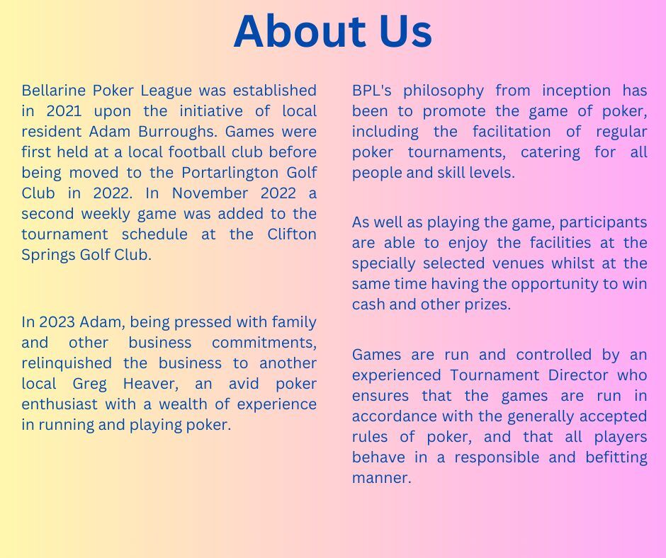 About Us